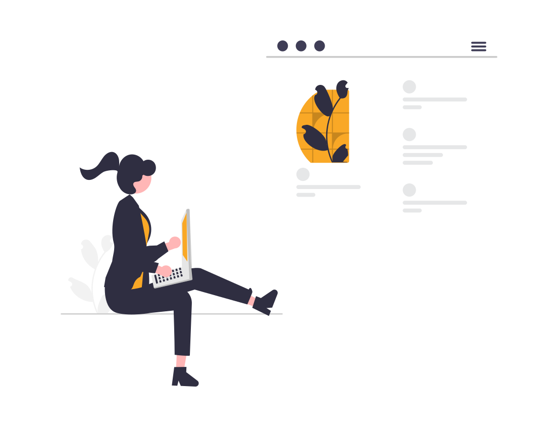 feature image of website service