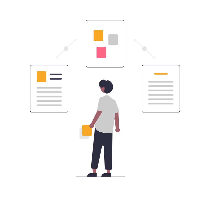 Image of website maintenance process