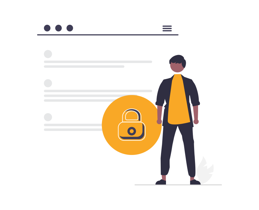 image of website security