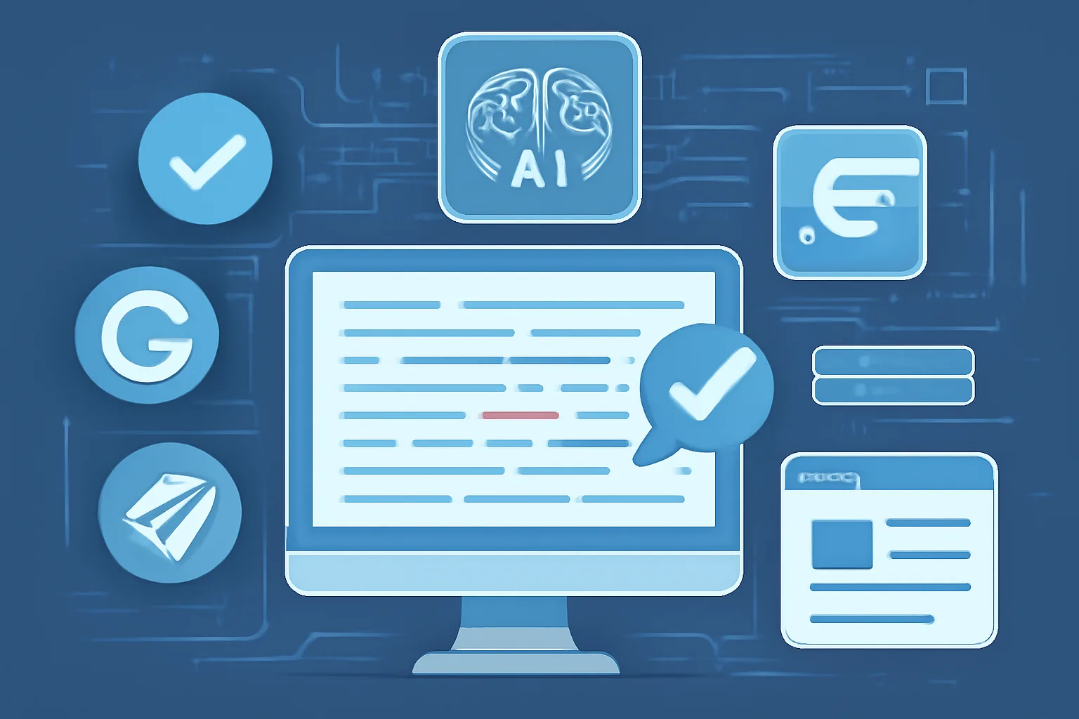 featured image for Best AI Grammar Checker Tools for Error-Free Content