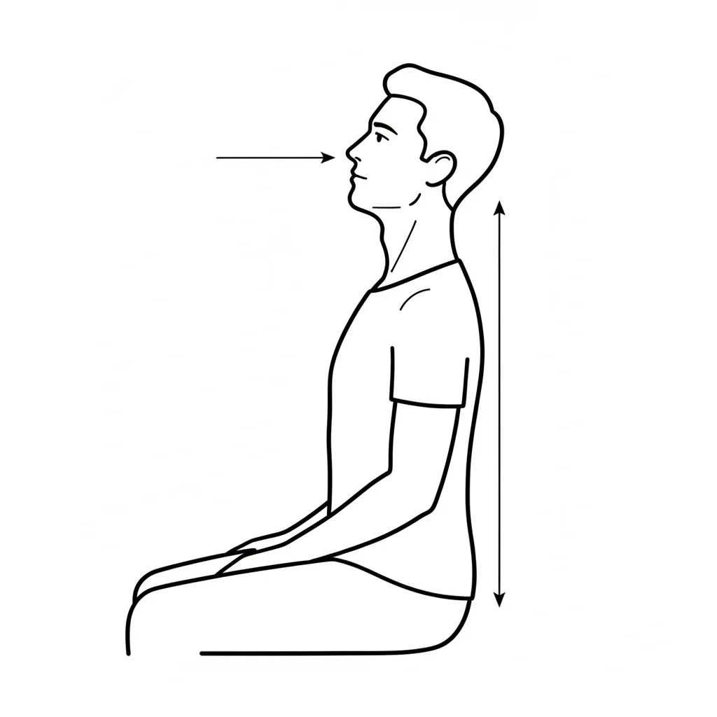 image of Chin Tuck Exercise