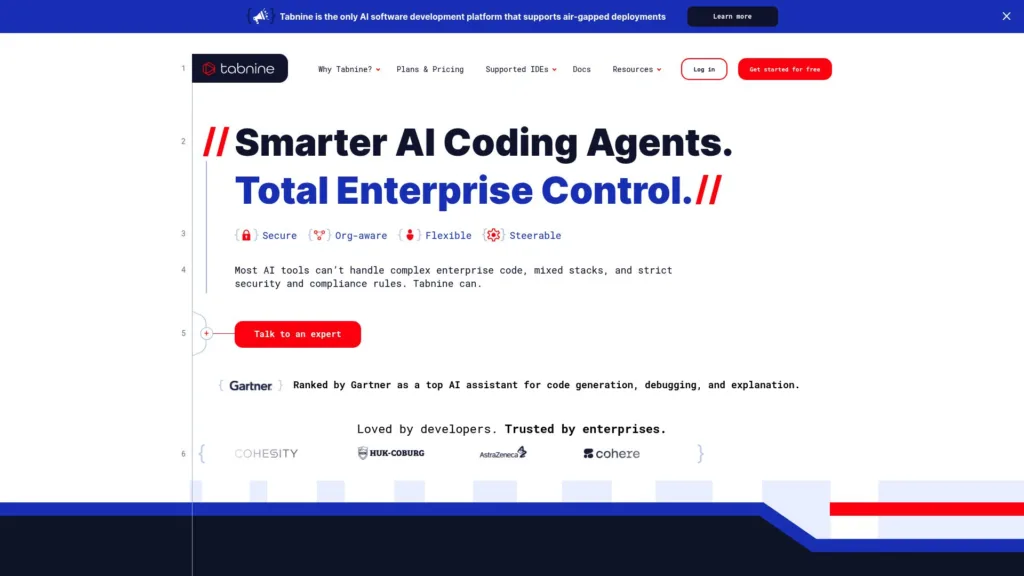 image of tabline home page